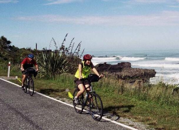 Great West Coast Cycle Adventure in New Zealand.