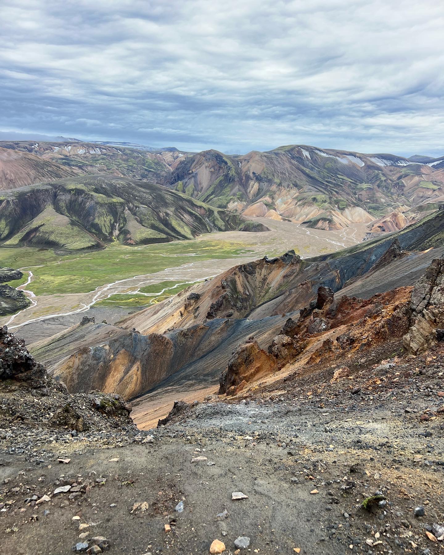 Colorful landscapes of Iceland