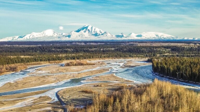 Copper River - Wrangle Mountain Panoramic