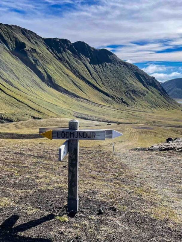 fjallabak four hikers
