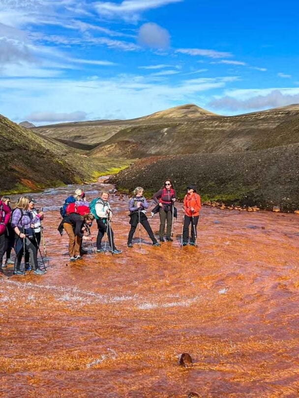 fjallabak four hikers