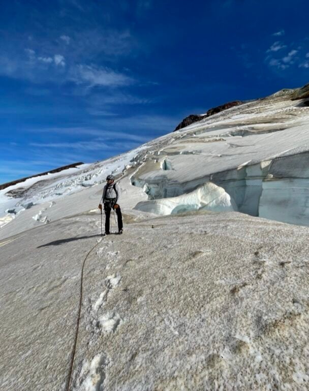 Mount Baker Glacier Travel and Crevasse Rescue Course.