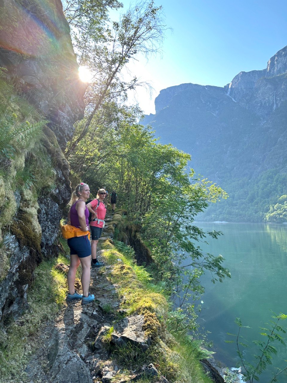 Hikers on the Royal Post Road