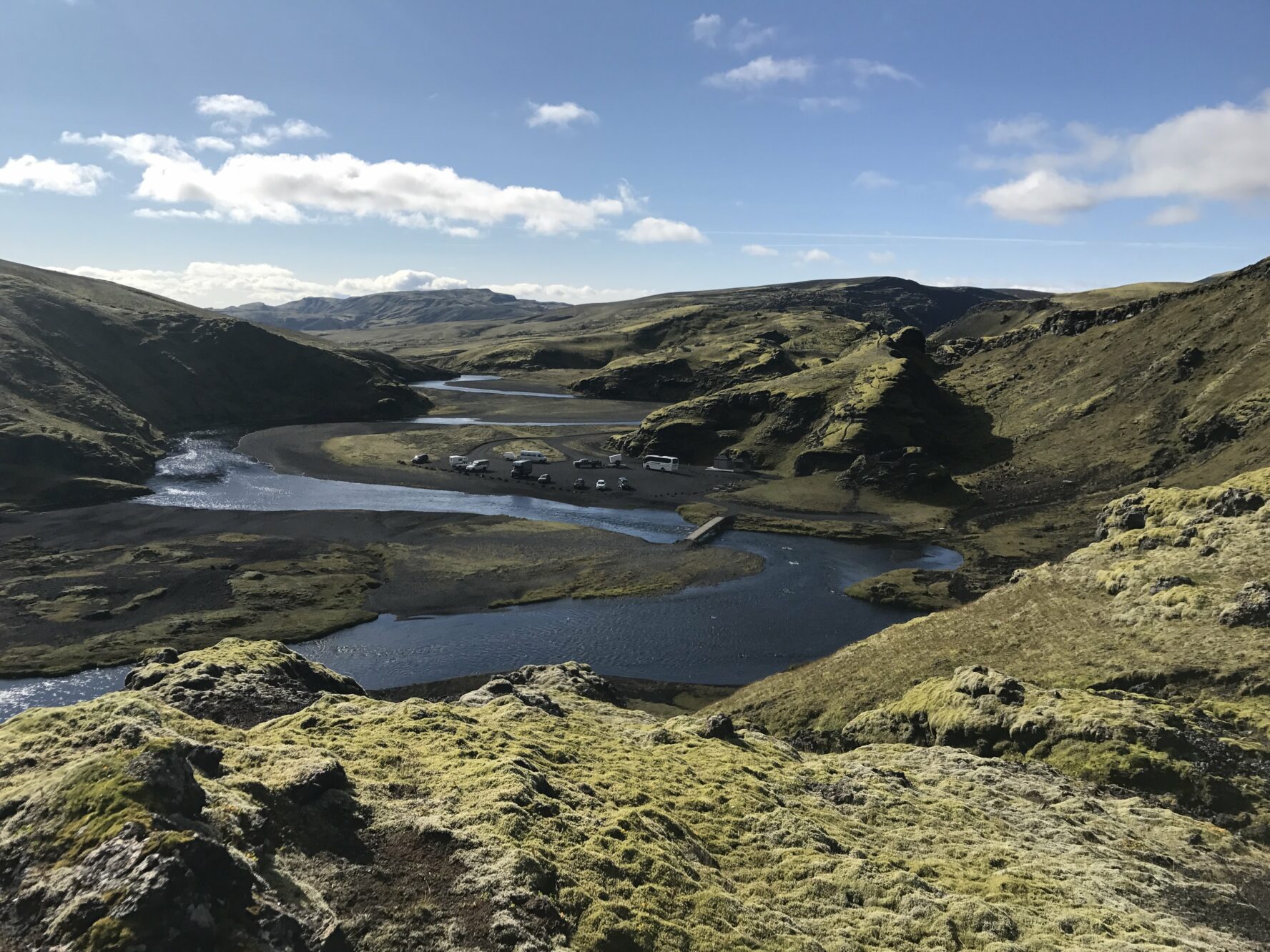 Iceland view of landscapes