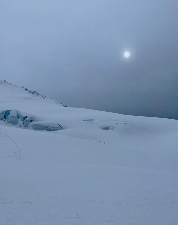 Mount Baker Glacier Travel and Crevasse Rescue Course.