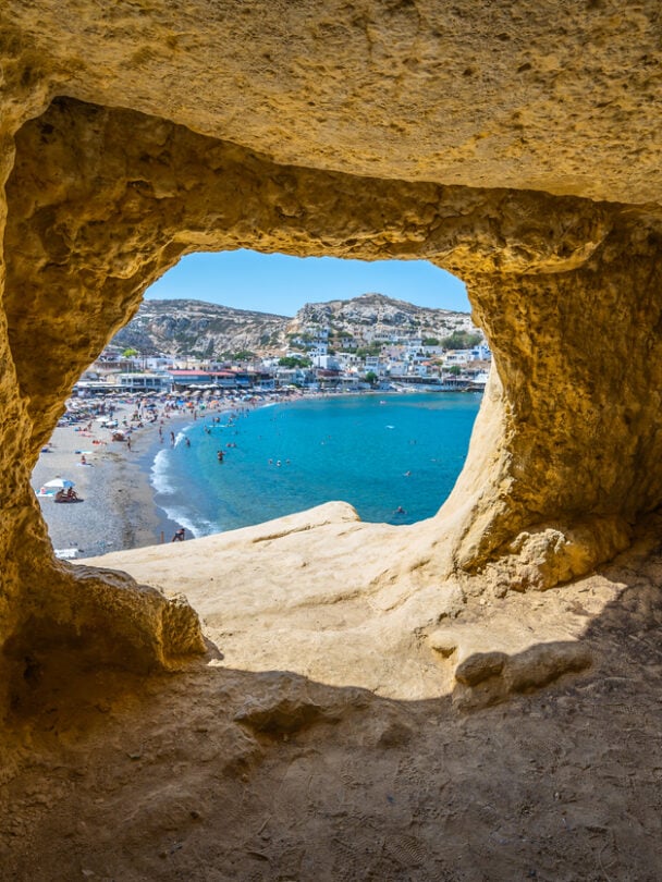 Sea kayak Crete tour