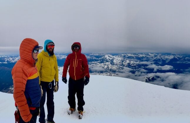 Mount Baker Glacier Travel and Crevasse Rescue Course.