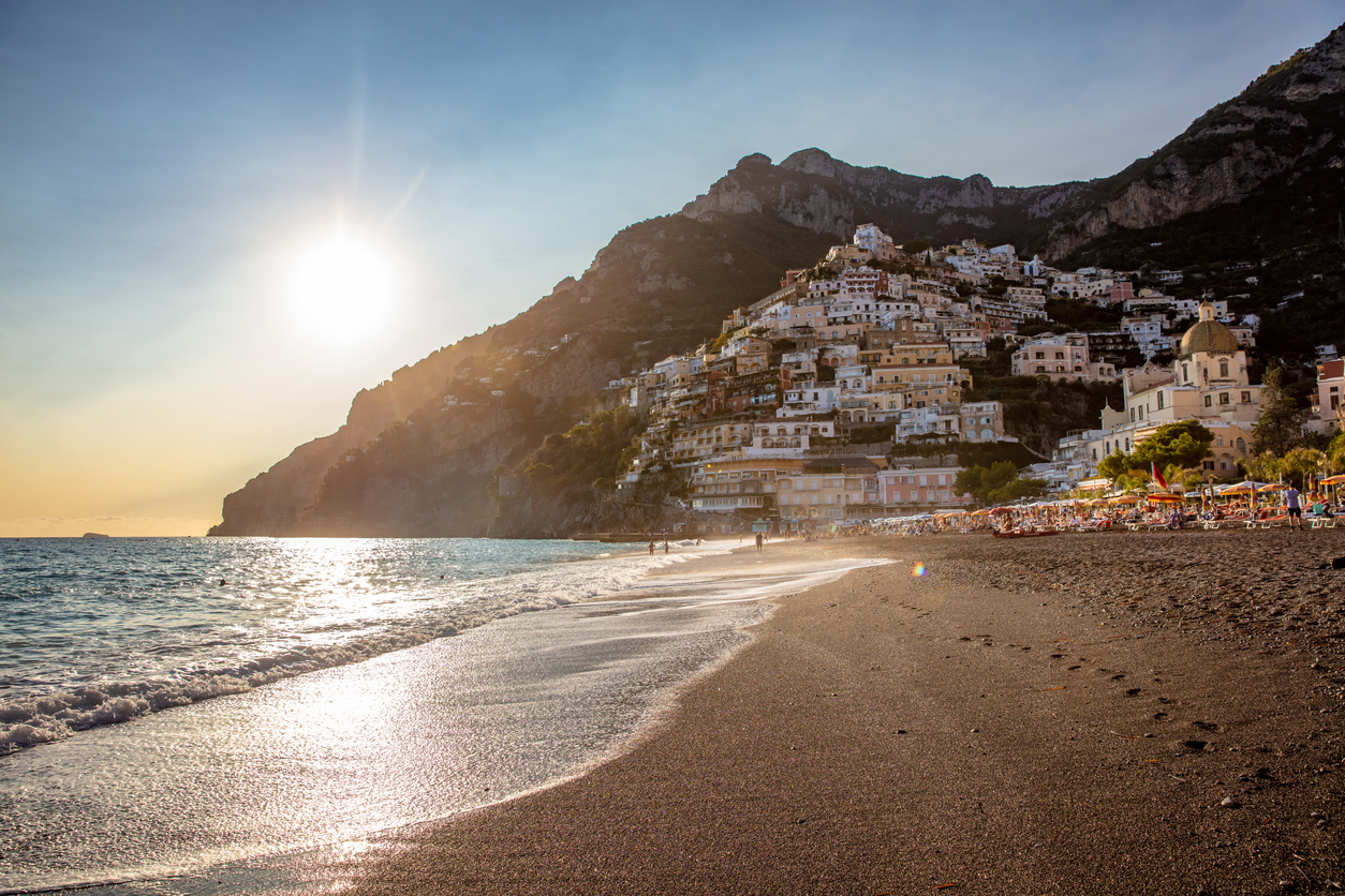 Sunset in Positano
