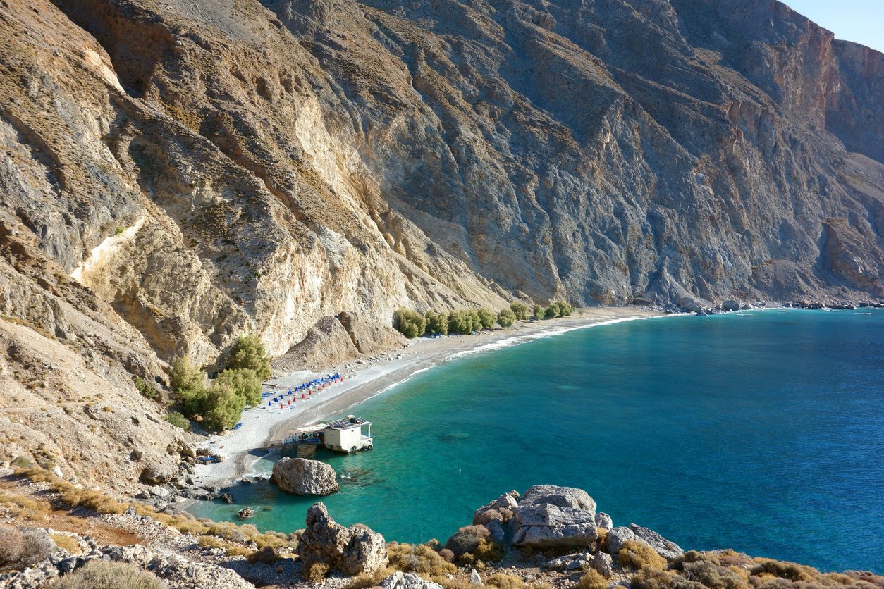 Sweetwater beach in Crete
