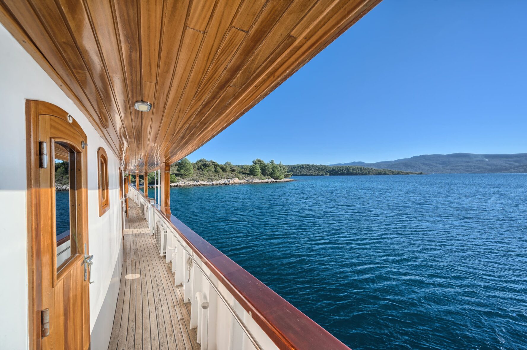 View on Magellan deck