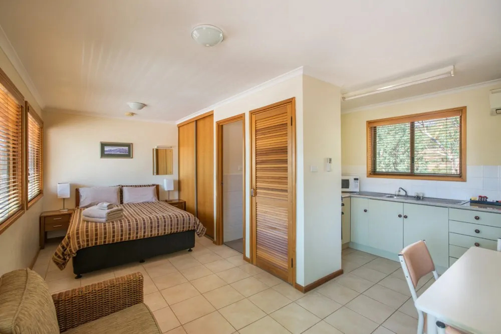 The interior of a cabin near Wilpena Pound.