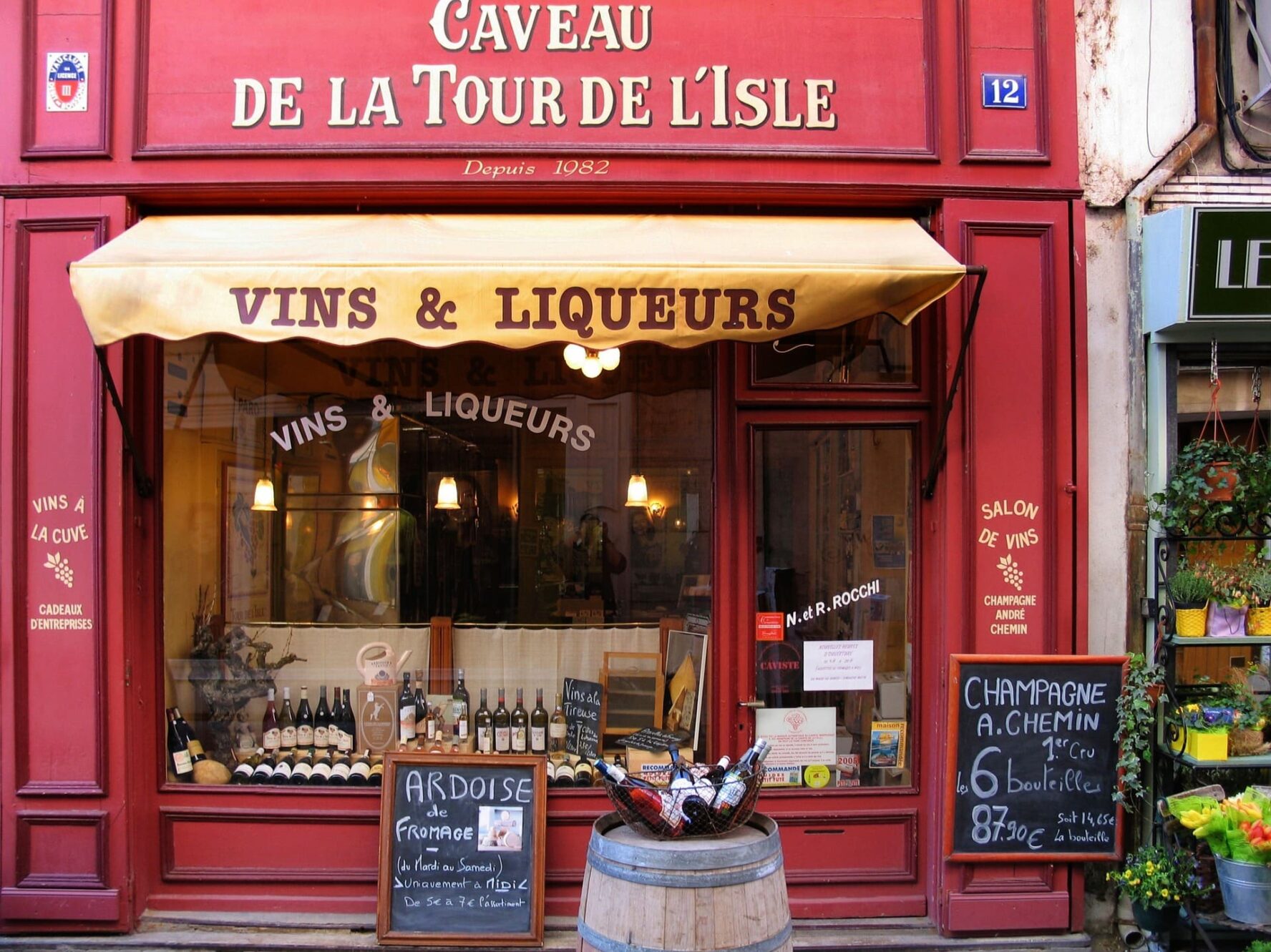 French artisan shop