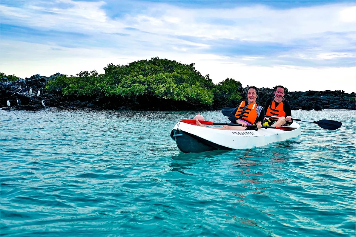Kayaking in Galapagos