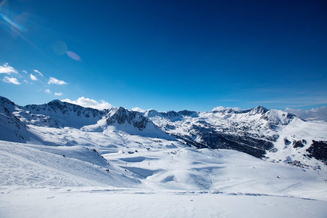 Mountain peaks of Andorra