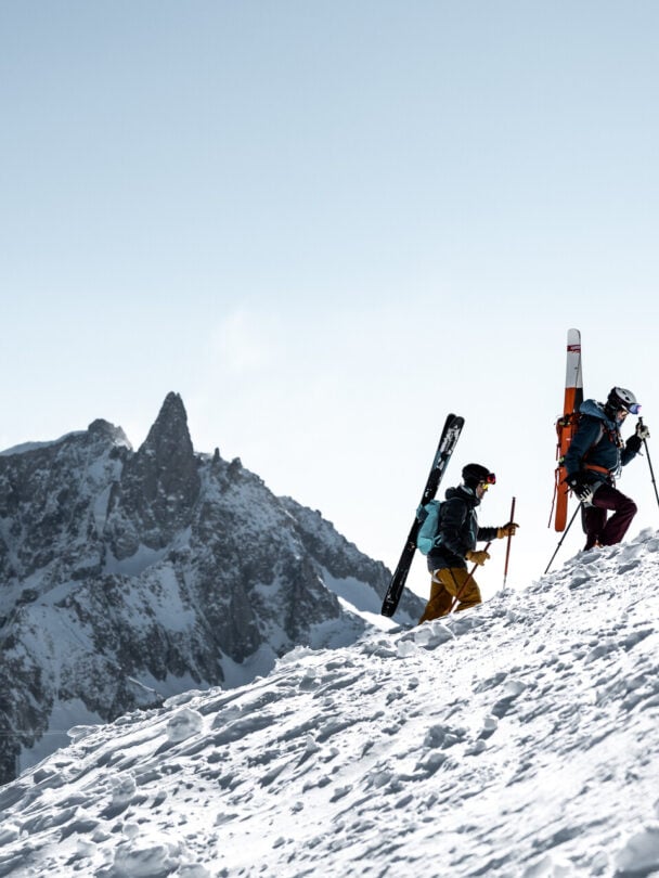 Guided ski tour of the Alps