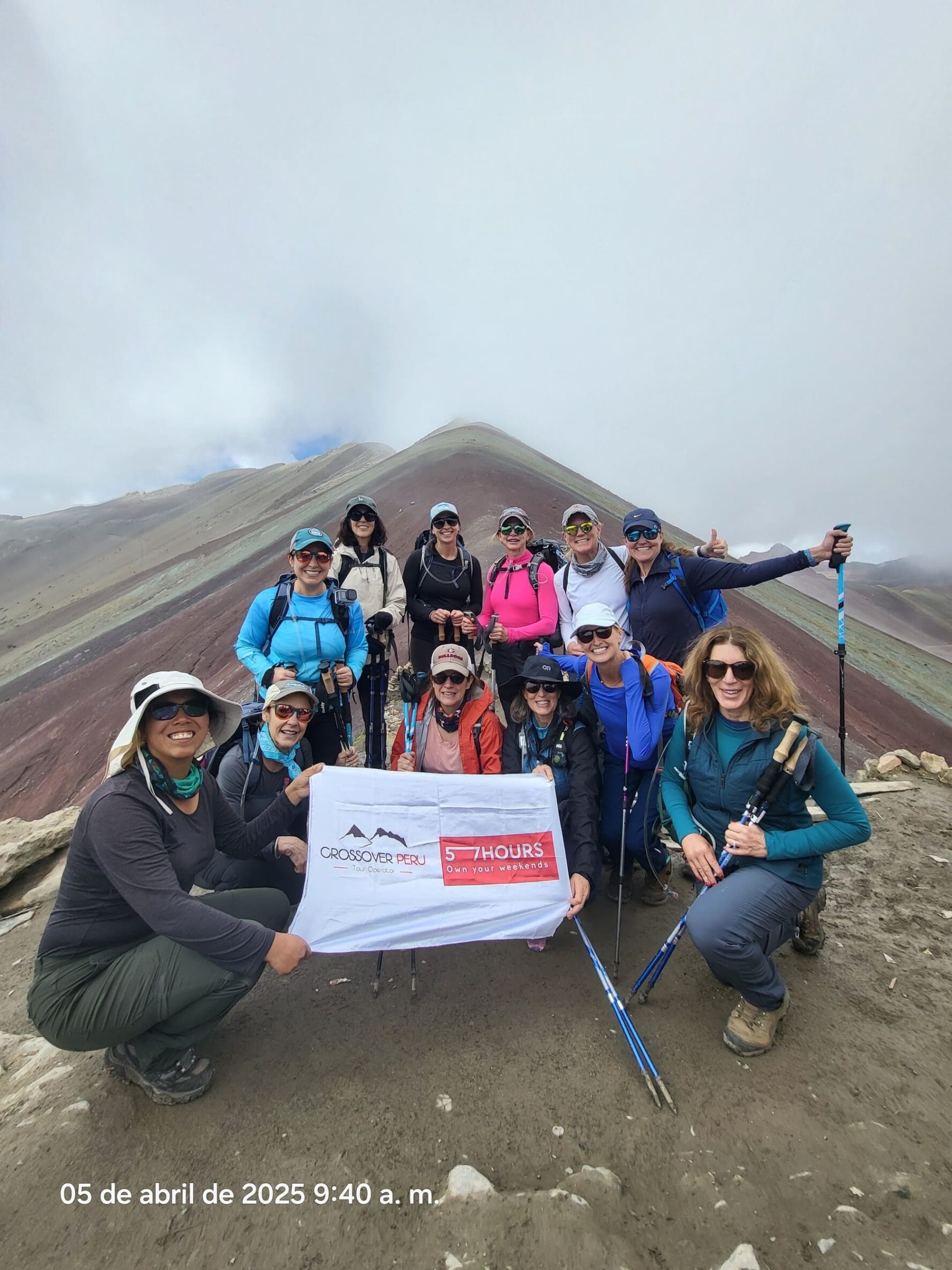 Reaching Rainbow Mountain in Peru