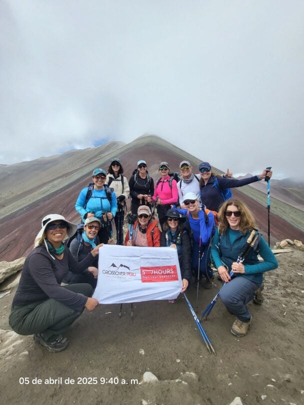 Rainbow Mountain on the Machu Picchu culinary hiking tour