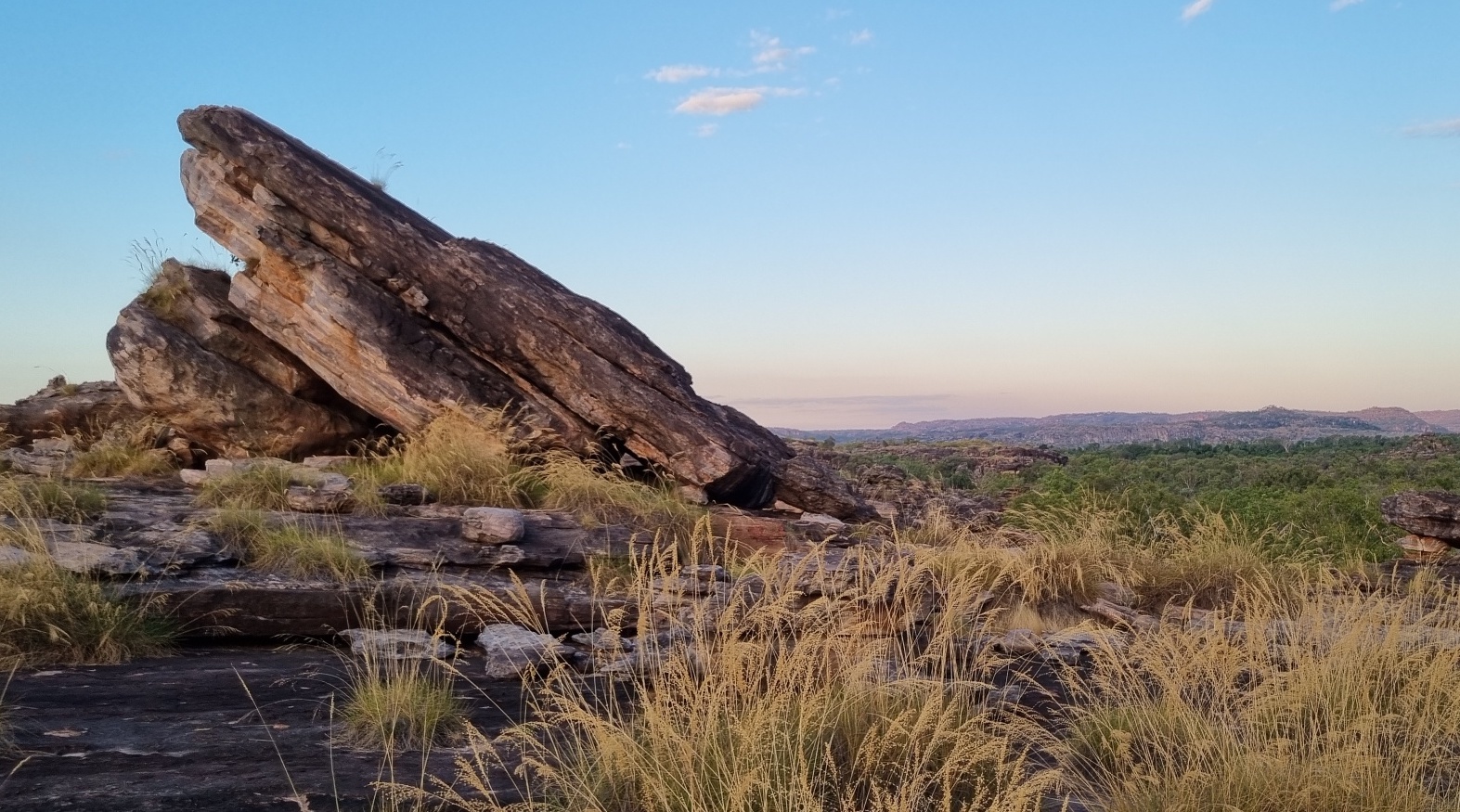 A rock formation in the Top End region of Australia.