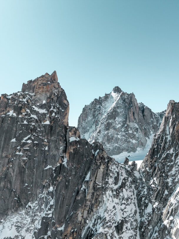 Guided ski tour of the Alps