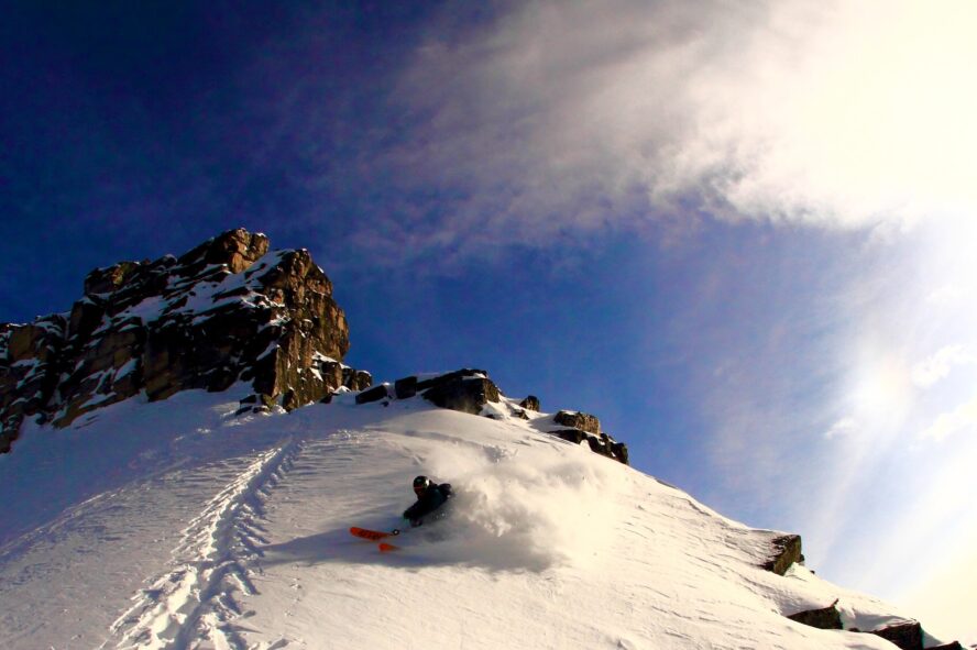 Ski Mountaineering Basecamp in British Columbia