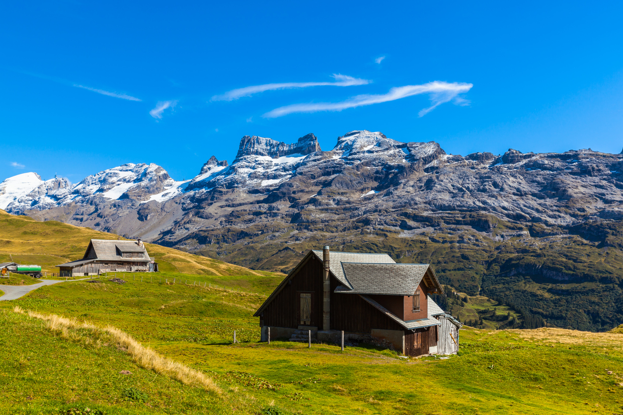 Titlis mountains in Switzerland.
