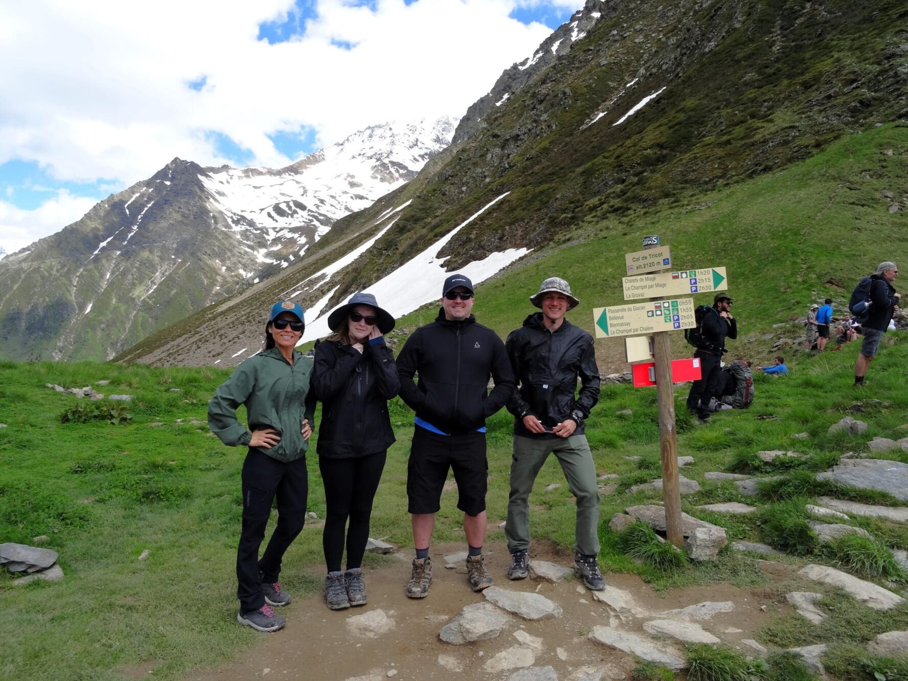 TMB four hikes in the Alps