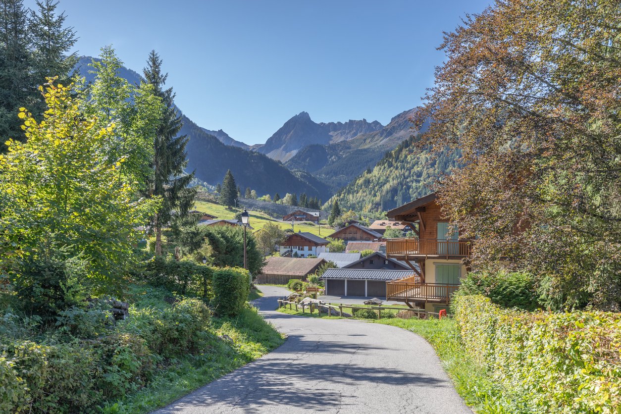 Village in the French Alps