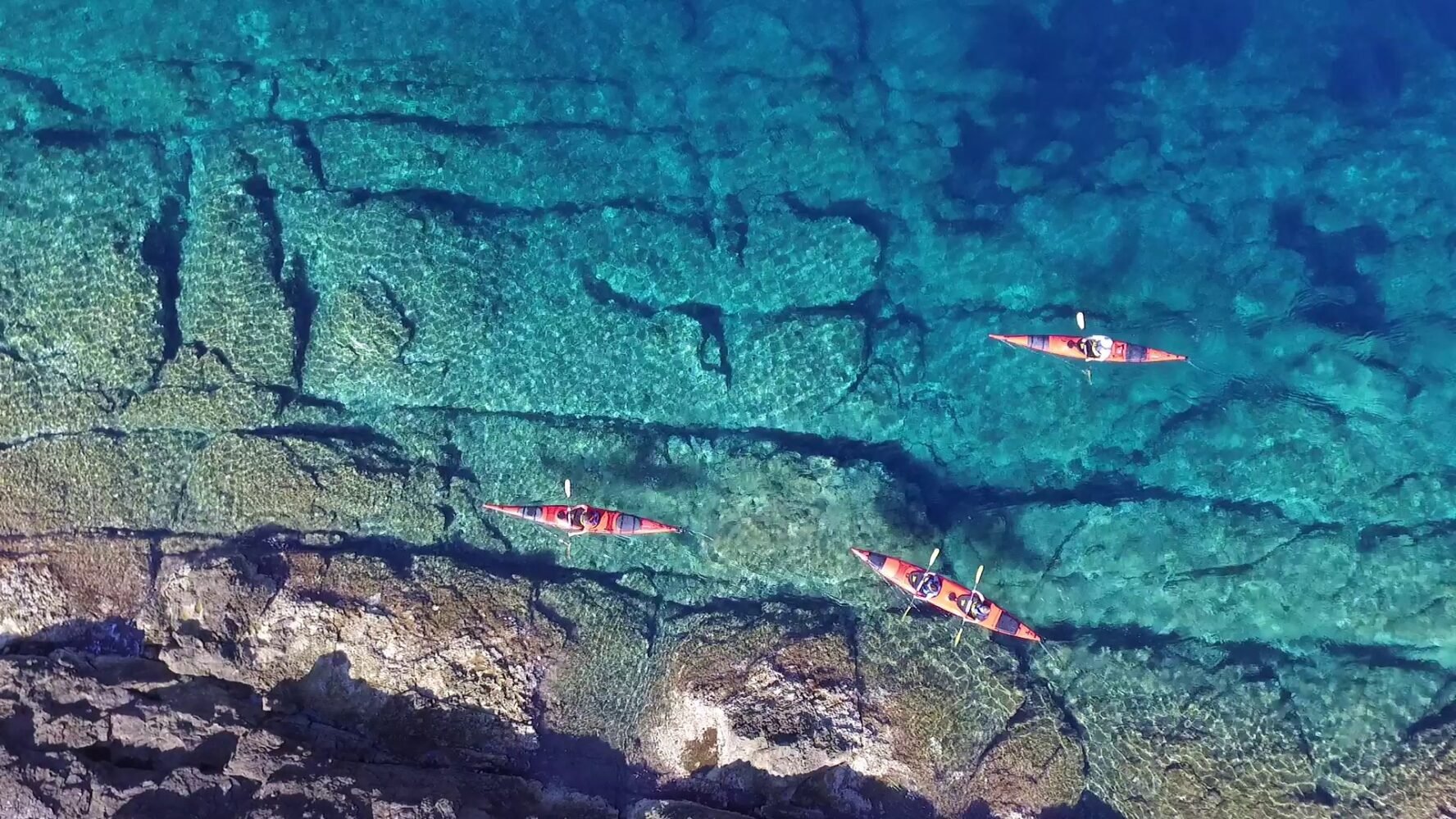Clear blue seas of the Adriatic