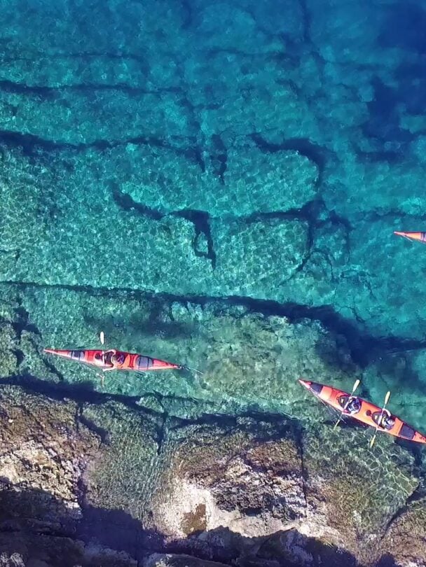 Guided Kayaking Holiday along Vis, Croatia