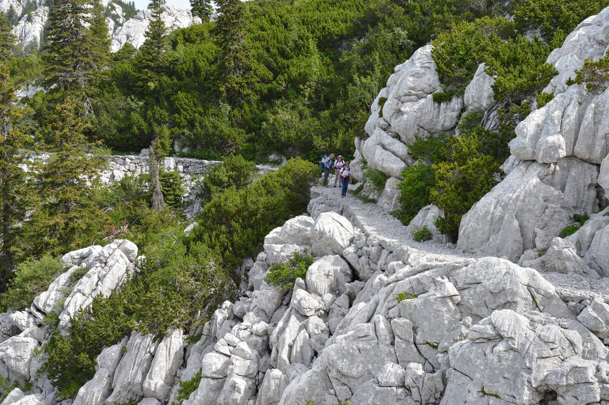 Northern Velebit hiking trail
