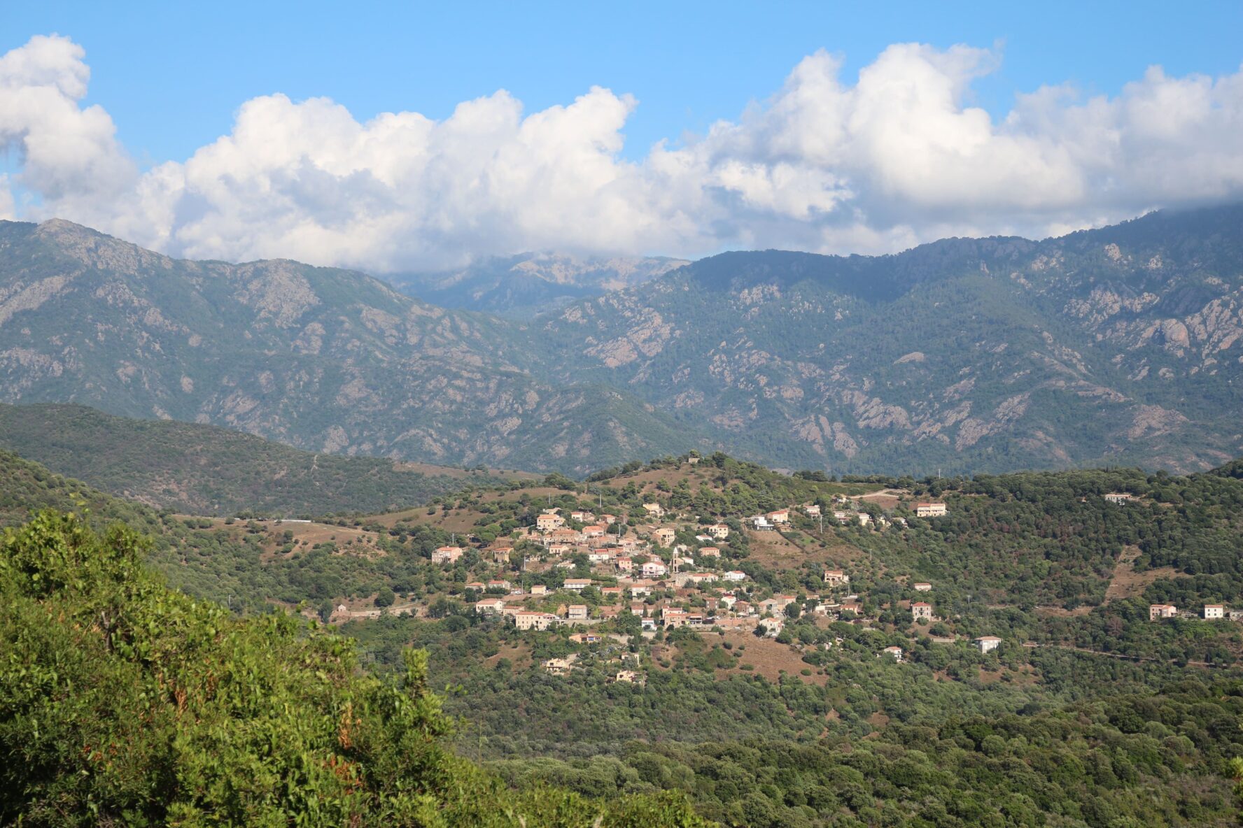 Settlement in the high mountains