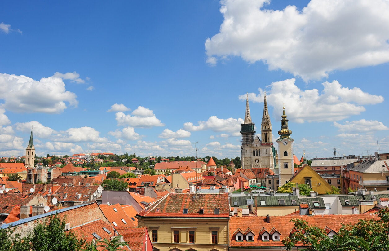 zagreb croatia view