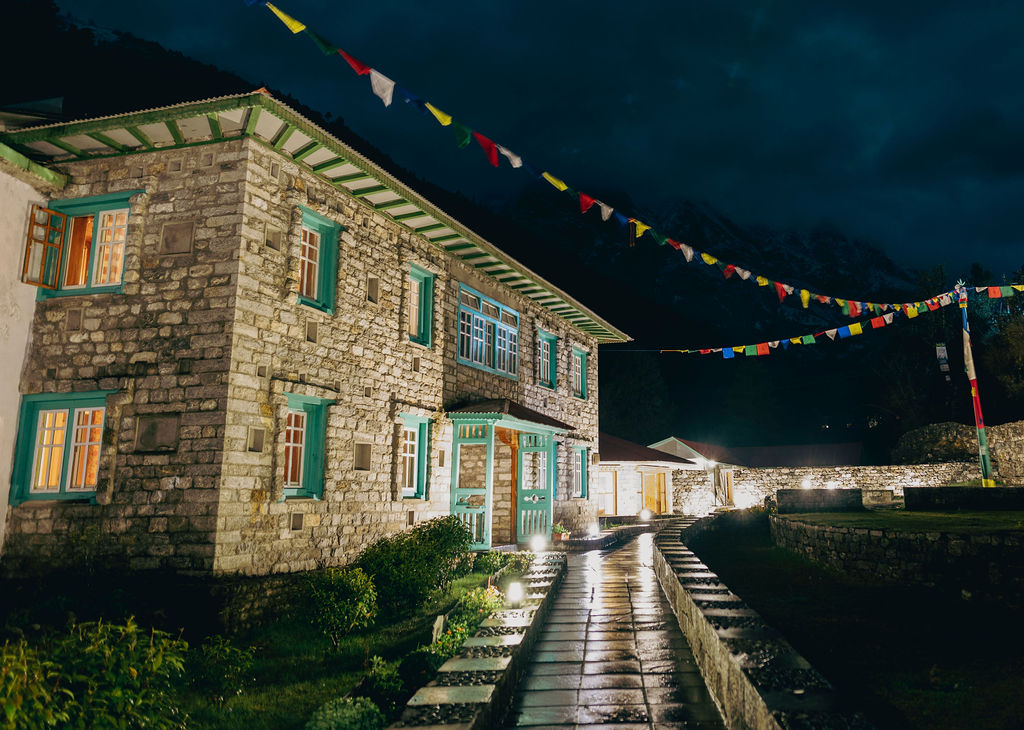 Beautiful teahouse on the EBC