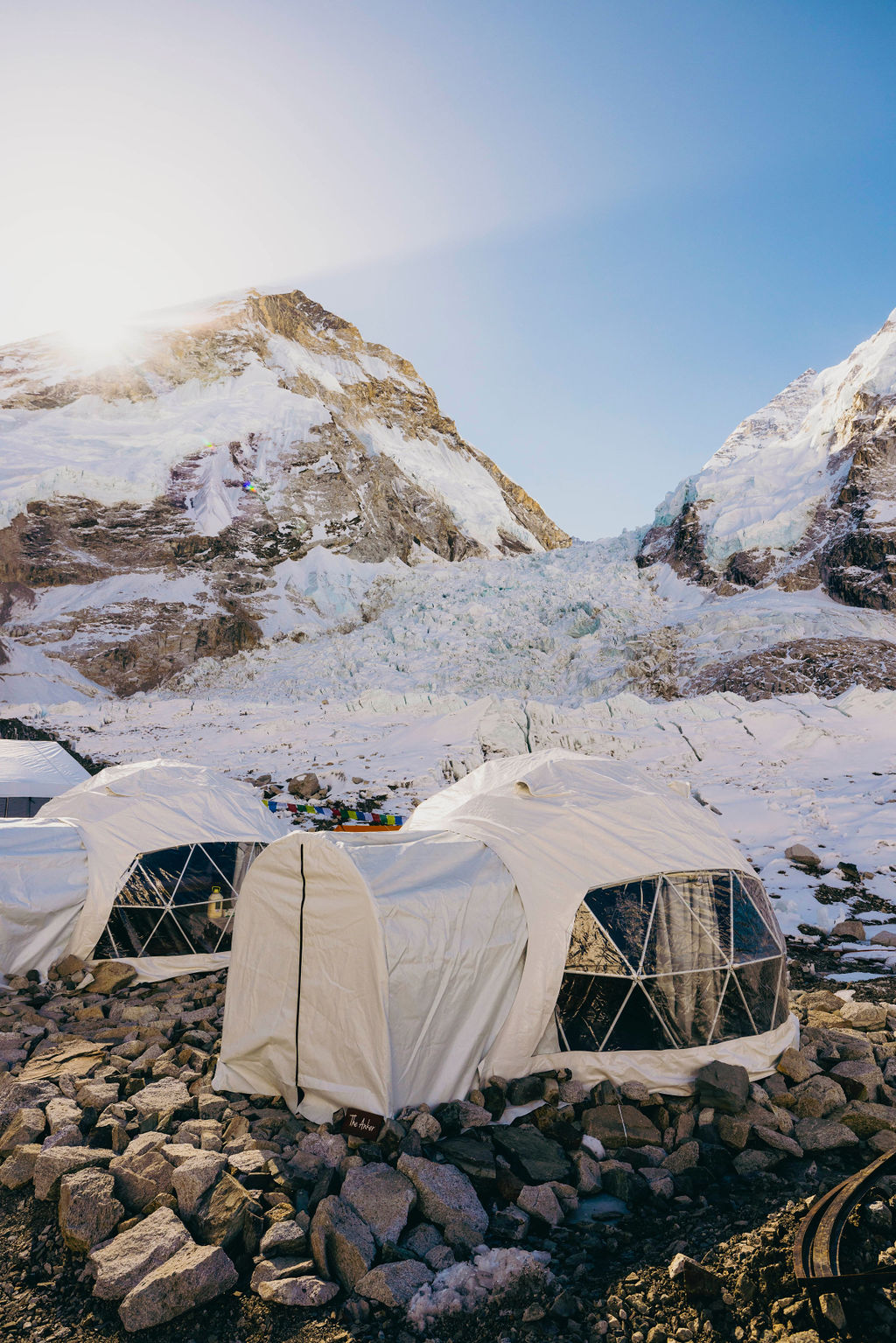 Cozy executive tents