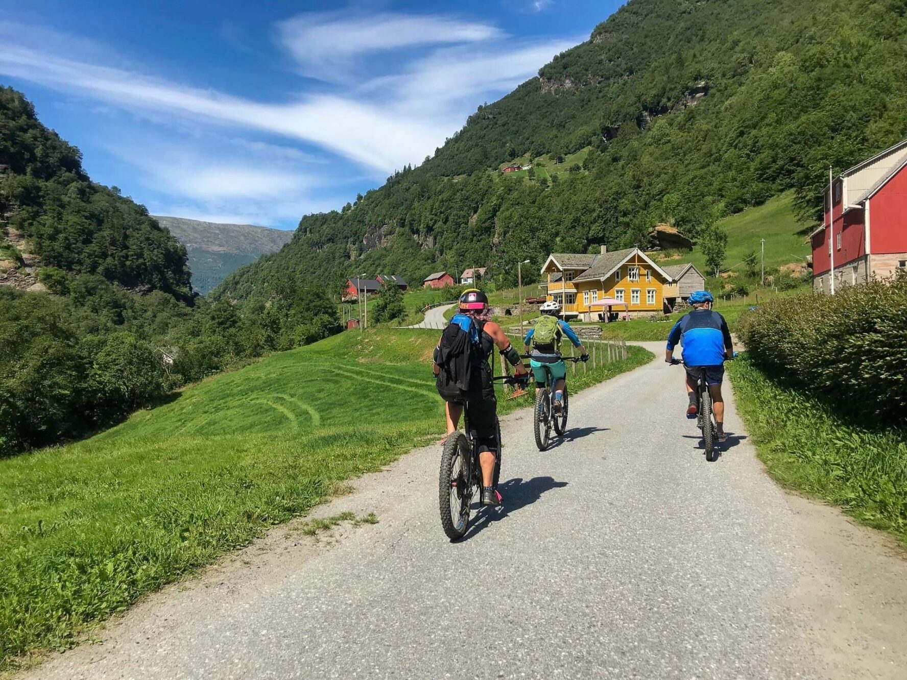 Cycling in Fjord Norway