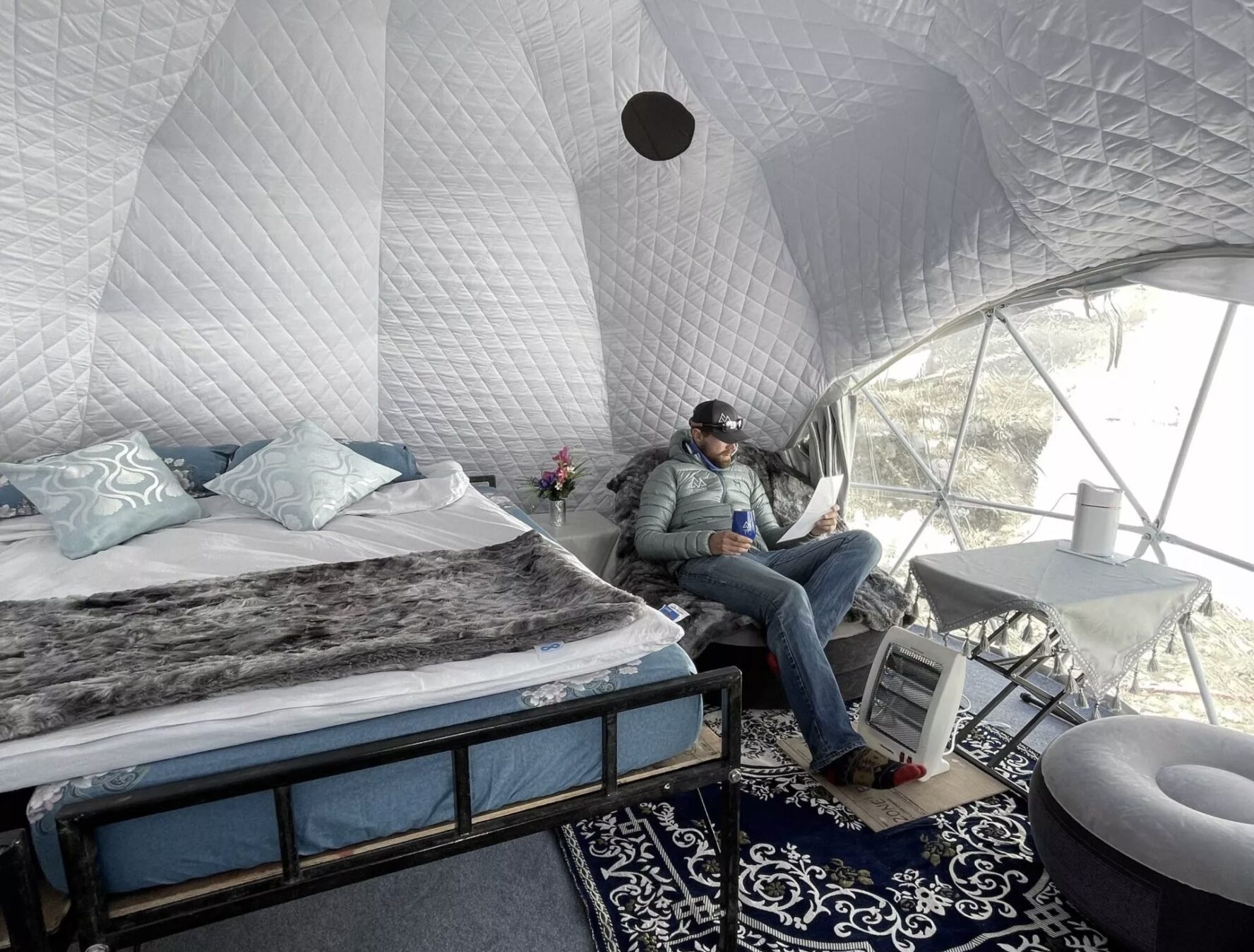 Executive tents in Everest Base Camp