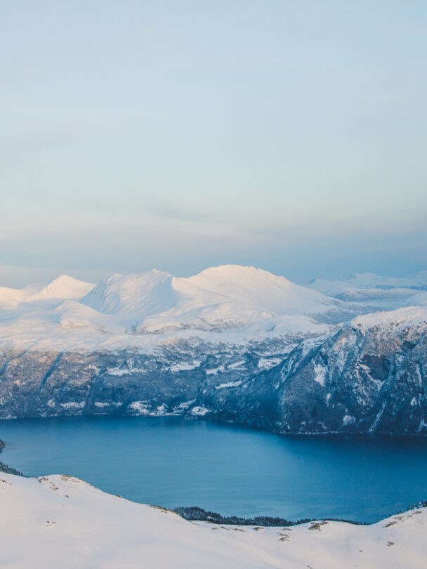 Guided resort backcountry skiing in Fjord Norway