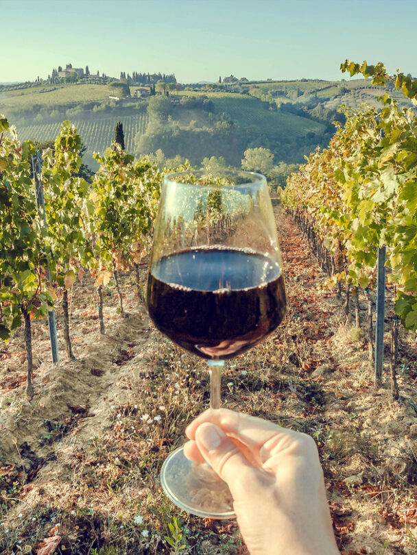 Guided Tuscany bike, wine, food tour