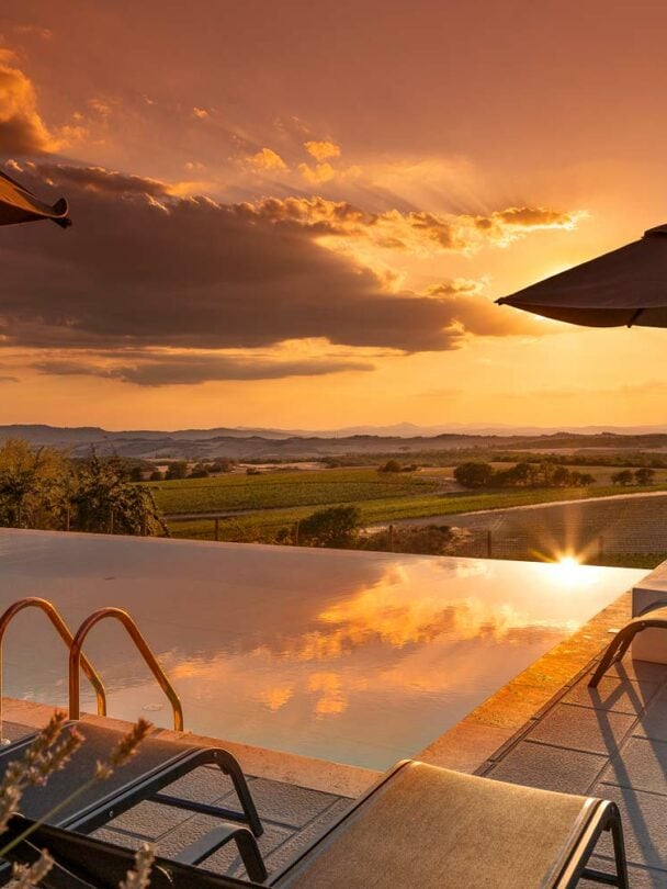 Guided Tuscany bike, wine, food tour