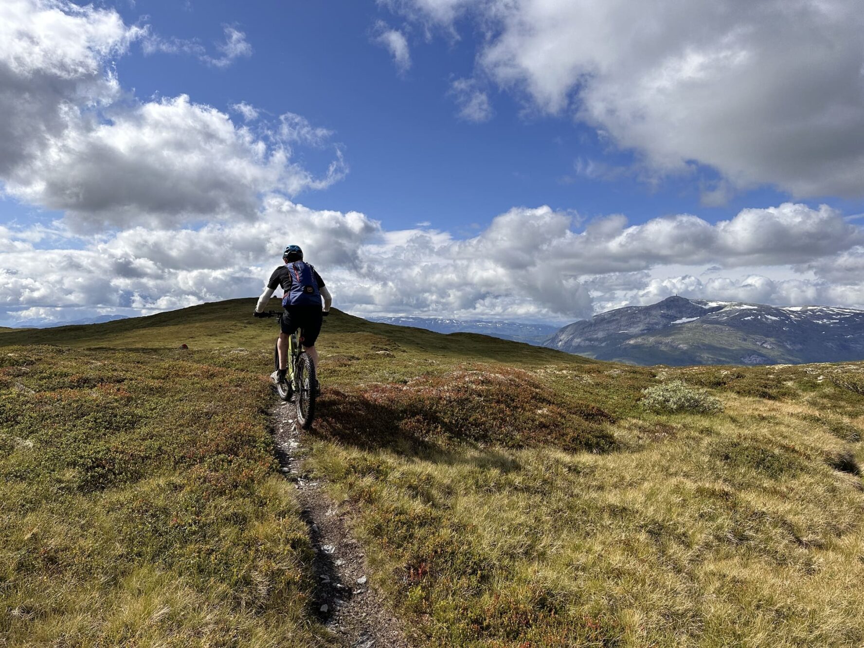 Mountain biking near Voss