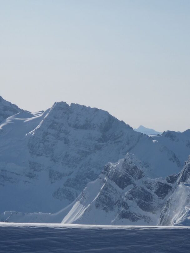Guided Icefall Traverse in BC