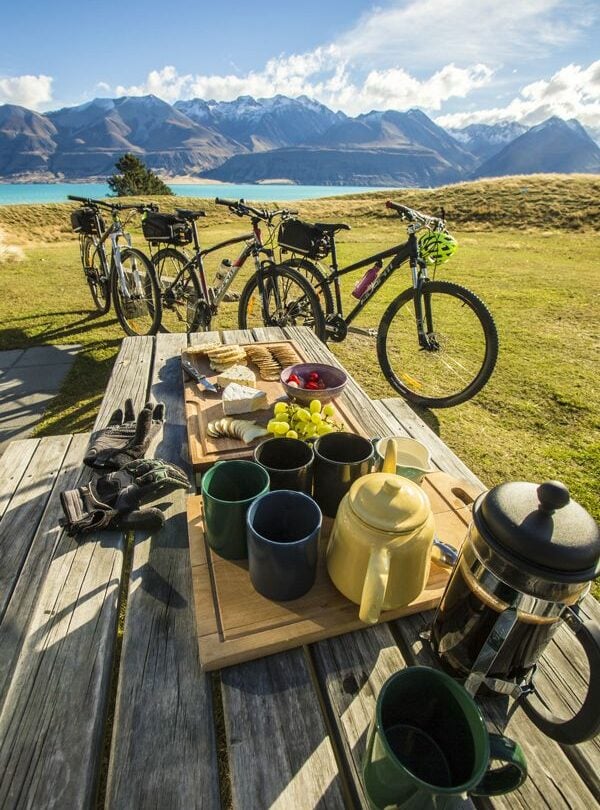 Fully-Supported Alps to Ocean Cycling Trip in New Zealand.