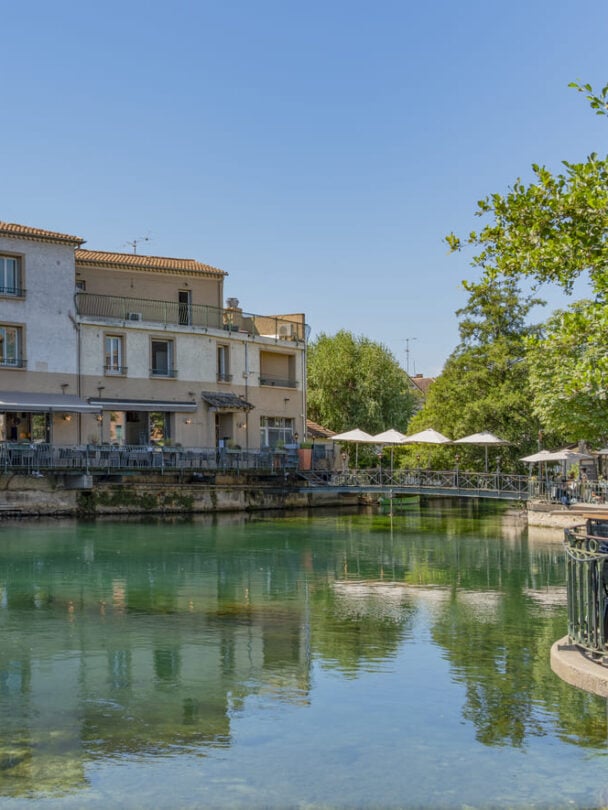 Five cyclists in Provence