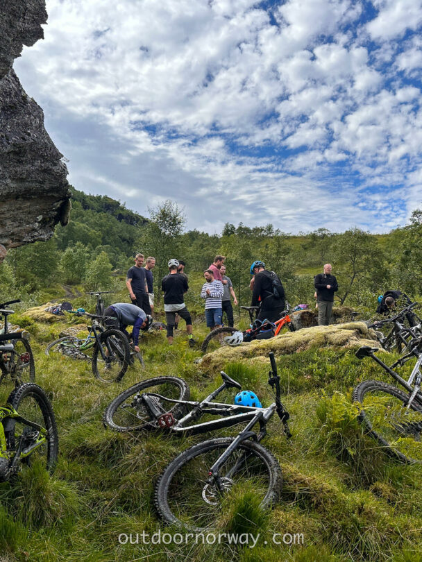 Guided Norway Mountain Bike Tour.