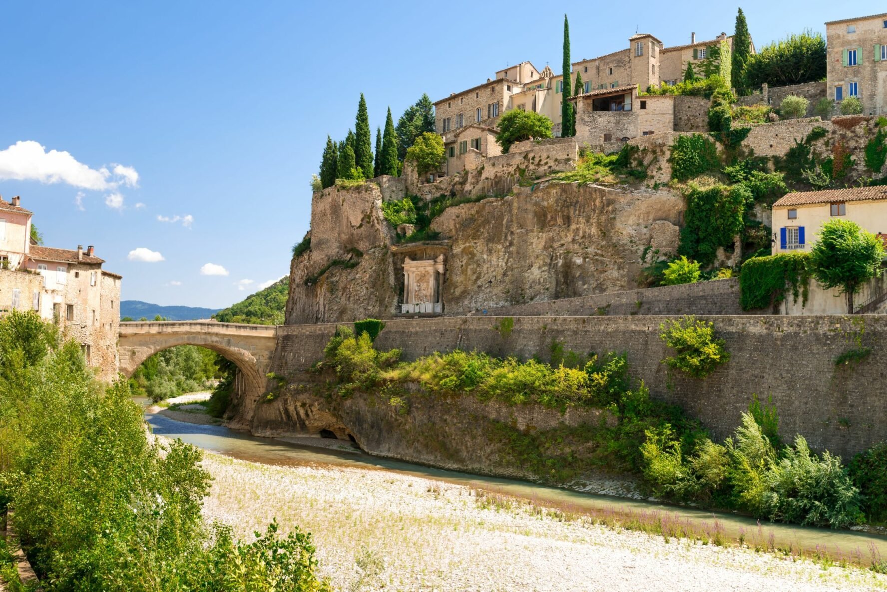 The village of Vaison la Romaine in Provence.