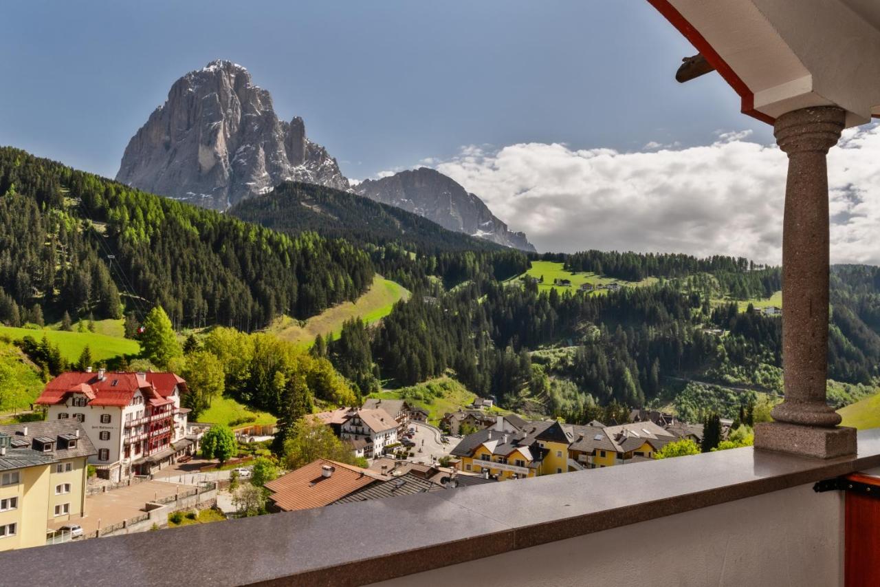 View from the hotel in Val Gardena