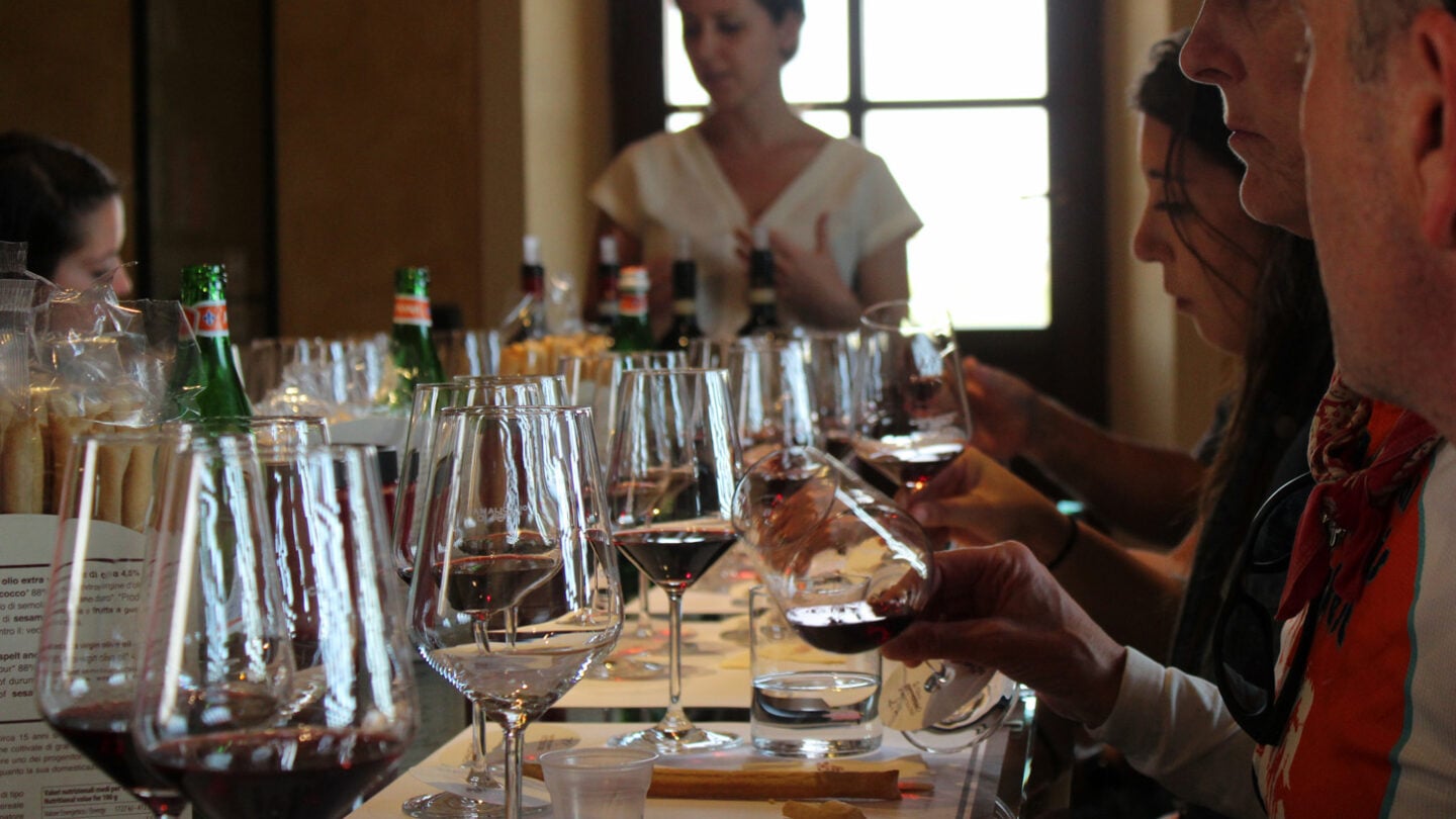 Wine tasting in Tuscany