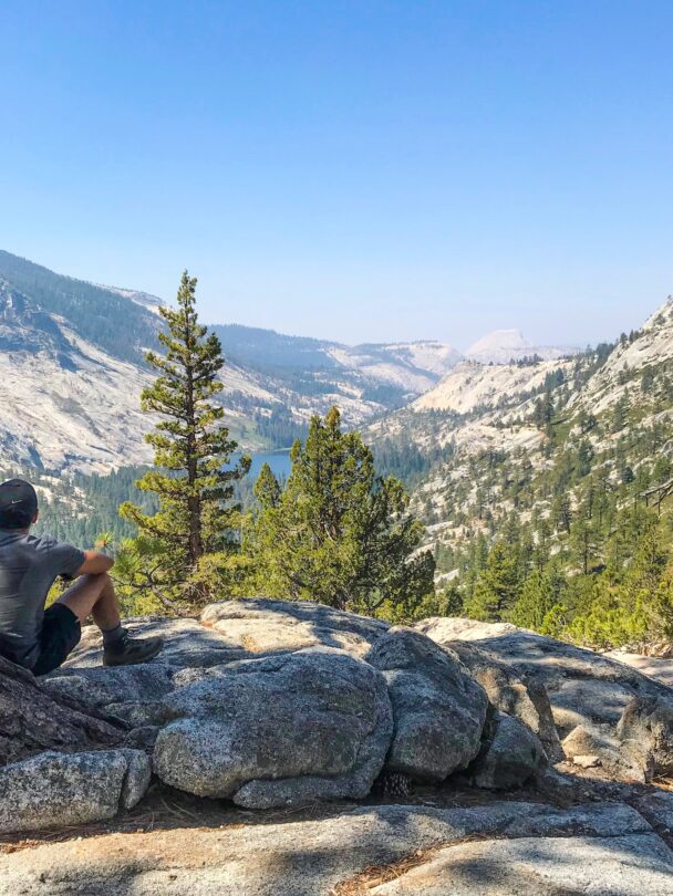 Backpacking adventures in Half Dome, Yosemite