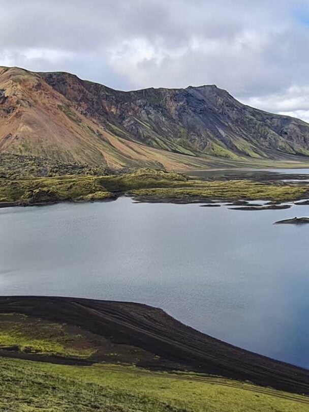 Dalastigur Trek Guided Hiking Adventure in Iceland.