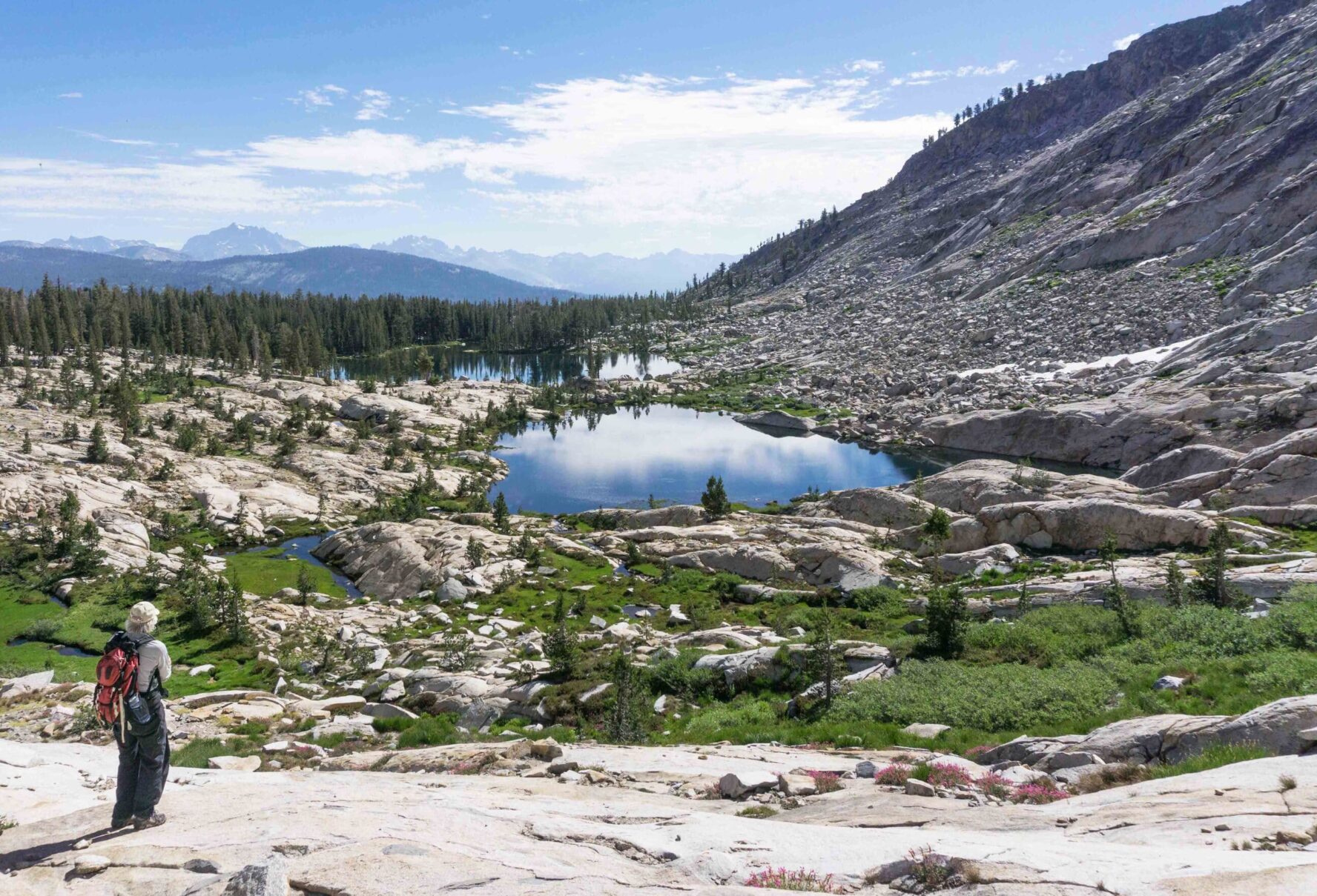 Alpine lakes basin
